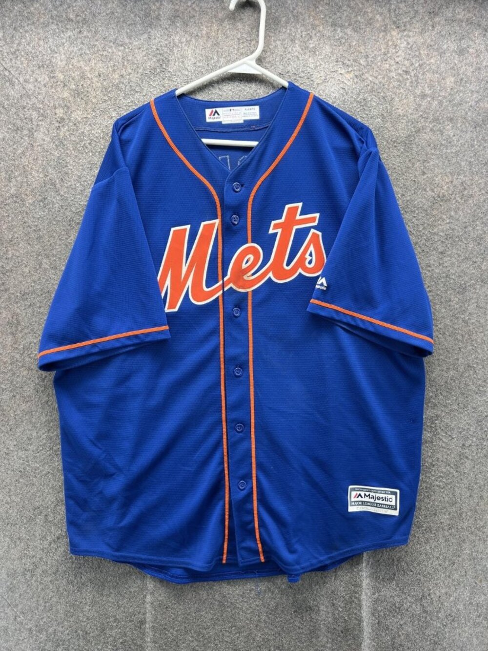 Pete Alonso New York Mets Jersey Mens XL Blue MLB Stitched Majestic Cool Base 20